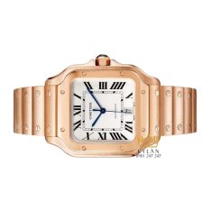 Đồng hồ Cartier Santos de Cartier Large vàng hồng CRWGSA0018