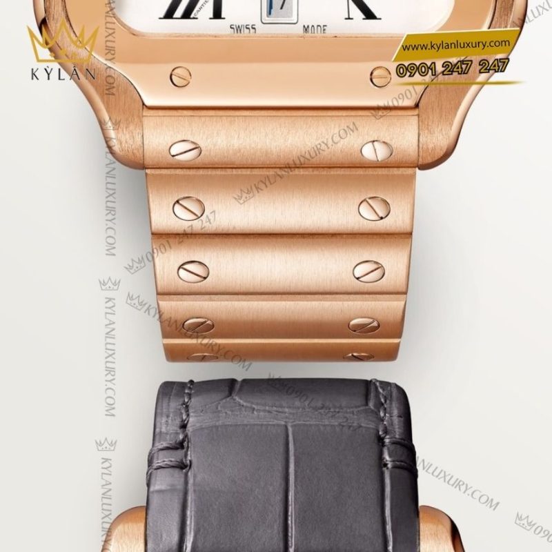Đồng hồ Cartier Santos de Cartier Large vàng hồng CRWGSA0018