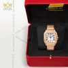 Đồng hồ Cartier Santos de Cartier Large vàng hồng CRWGSA0018