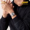 Đồng hồ Cartier Santos de Cartier Skeleton thép lộ cơ CRWHSA0015