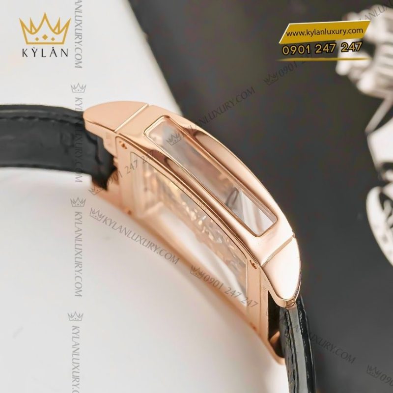 Đồng hồ Corum Golden Bridge Classic viền đá đa sắc B113/02957