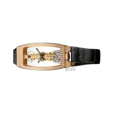 Đồng hồ Corum Miss Golden Bridge vàng hồng đính kim cương 13.112.85/00010000