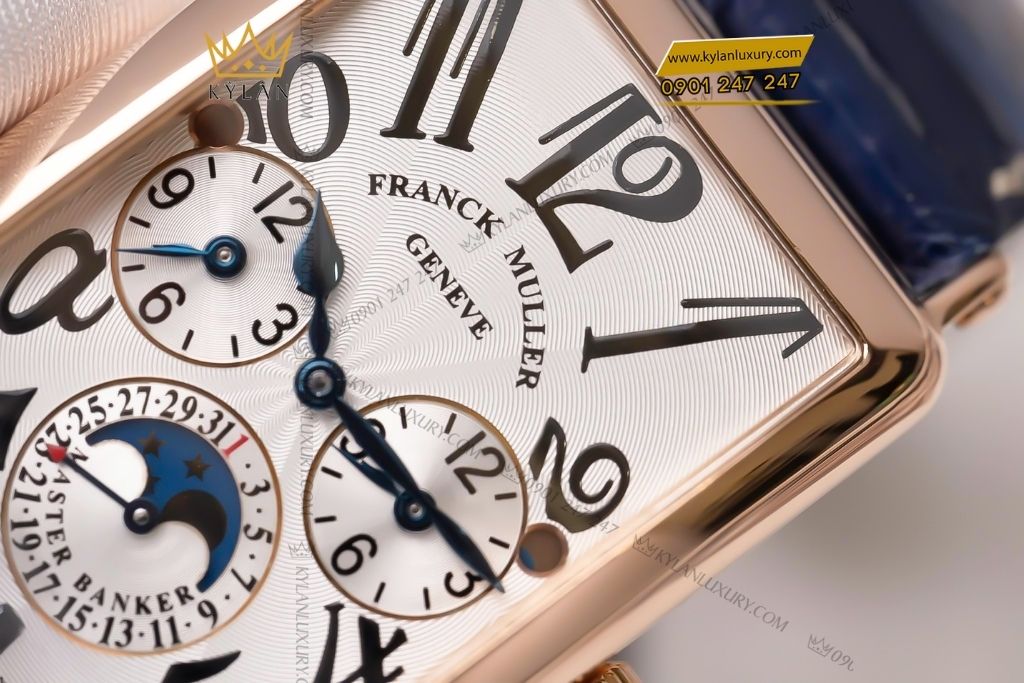 Kỳ Lân Luxury dong ho franck muller lagre master banker 1250mbldt 6 Đồng hồ Franck Muller Large Master Banker vàng hồng 1250 MB L DT