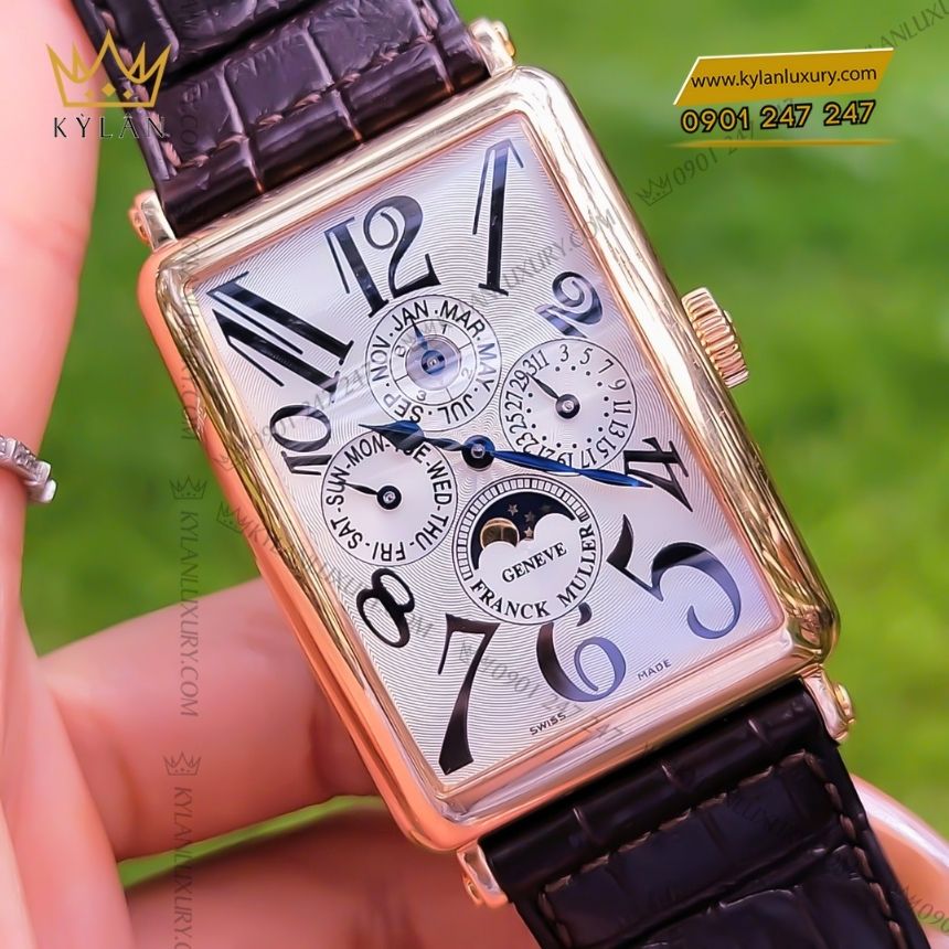 Kỳ Lân Luxury dong ho franck muller long island perpetual calendar 1200qp 2 Đồng hồ Franck Muller Long Island Perpetual Calendar vàng hồng 1200 QP