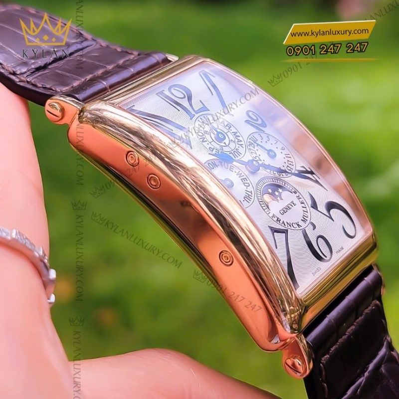 Đồng hồ Franck Muller Long Island Perpetual Calendar vàng hồng 1200 QP