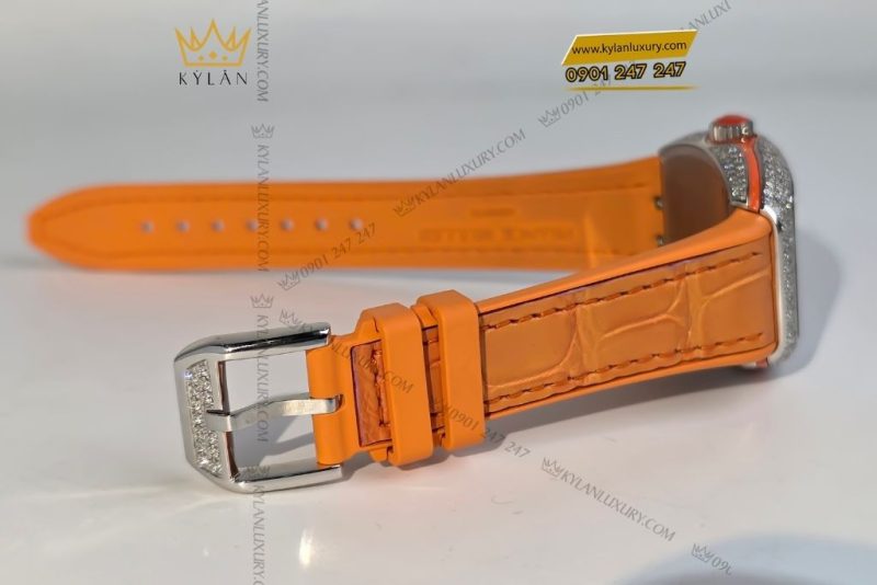 Đồng hồ Franck Muller Vanguard V32 Orange Full Diamonds