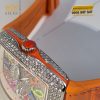 Đồng hồ Franck Muller Vanguard V32 Orange Full Diamonds