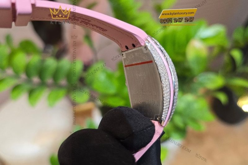 Đồng hồ Franck Muller Vanguard V32 Pink Full Diamonds