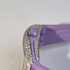Đồng hồ Franck Muller Vanguard V32 Purple Full Diamonds Color