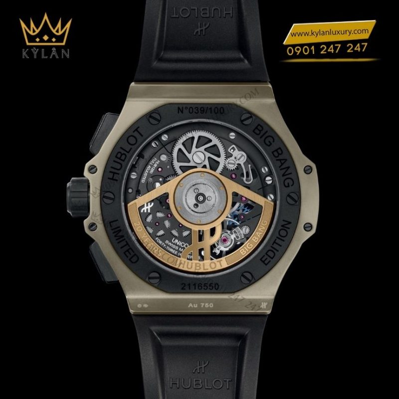 Đồng hồ Hublot Big Bang 20th anniversary full magic gold 43mm