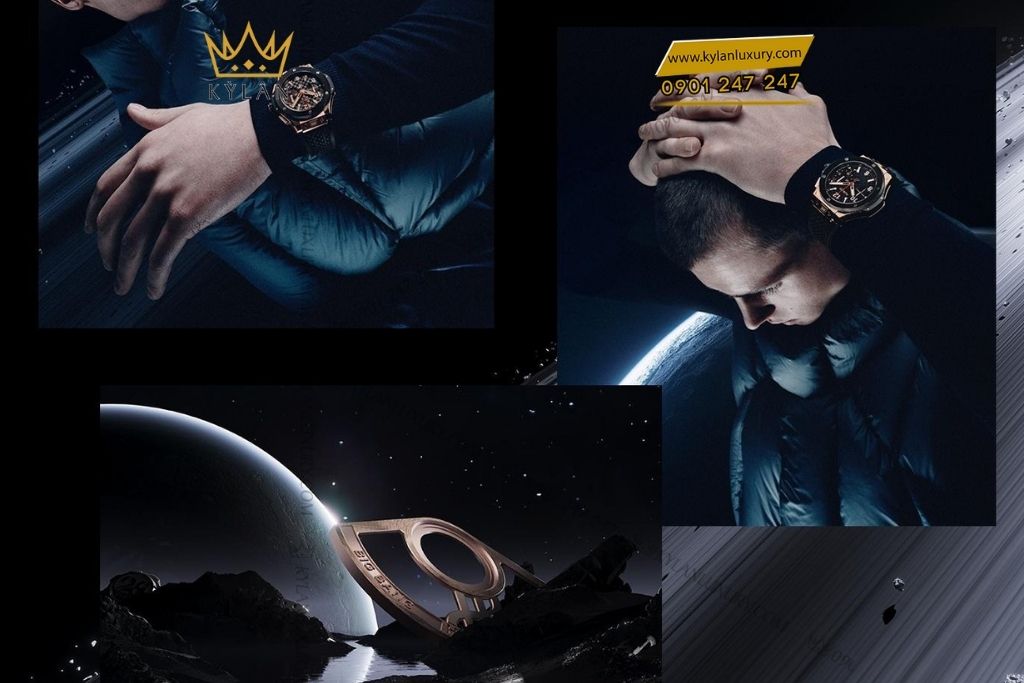 Kỳ Lân Luxury dong ho hublot big bang 20th anniversary king gold ceramic 43mm 6 Đồng hồ Hublot Big Bang 20th Anniversary King Gold Ceramic 43mm
