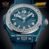 Đồng hồ Hublot Big Bang One Click Petrol Blue Ceramic Diamonds 33mm