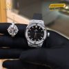 Đồng hồ Hublot Classic Fusion Titanium Pavé 33mm vành kim cương