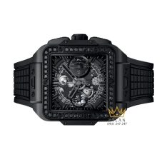 Đồng hồ Hublot Square Bang Unico All Black Diamonds 42 mm 821.CI.0170.RX