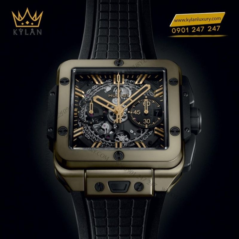 Đồng hồ Hublot Square Bang Unico Magic Gold 42mm 821.MX.0130.RX