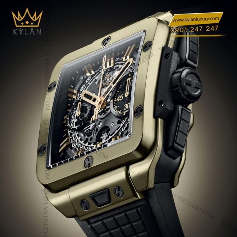 Đồng hồ Hublot Square Bang Unico Magic Gold 42mm 821.MX.0130.RX