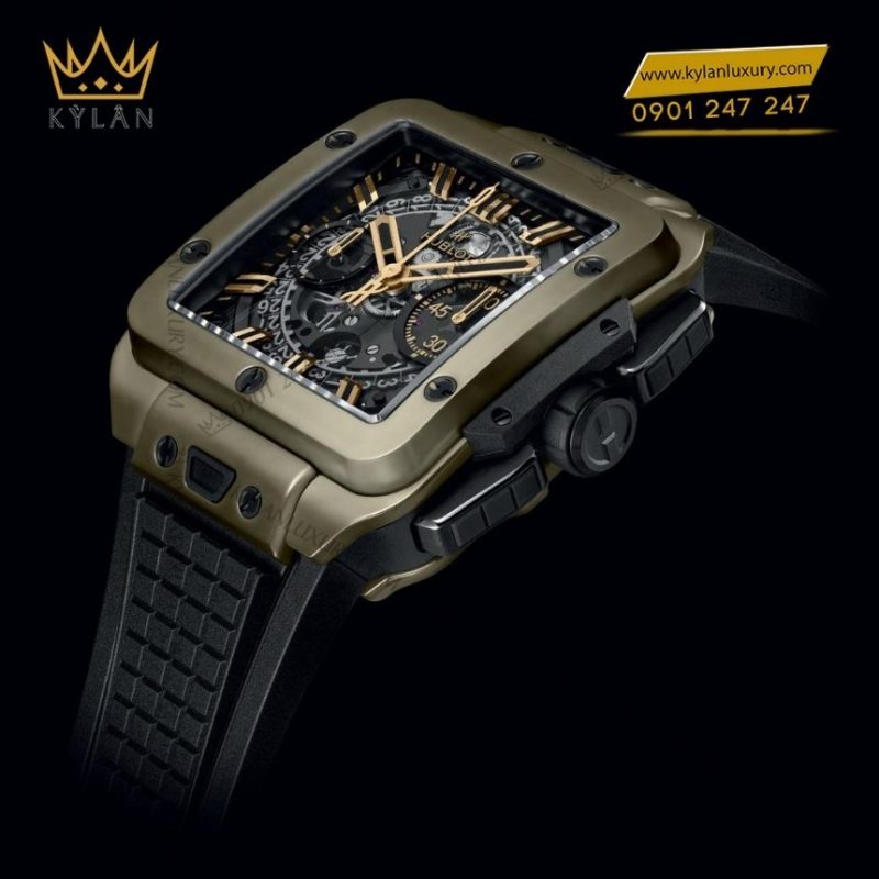 Đồng hồ Hublot Square Bang Unico Magic Gold 42mm 821.MX.0130.RX