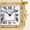 Đồng hồ Panthère de Cartier vàng vàng đính kim cương CRWJPN0066