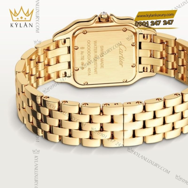 Đồng hồ Panthère de Cartier vàng vàng đính kim cương CRWJPN0066