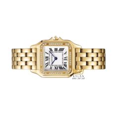 Đồng hồ Panthère de Cartier vàng vàng đính kim cương CRWJPN0066