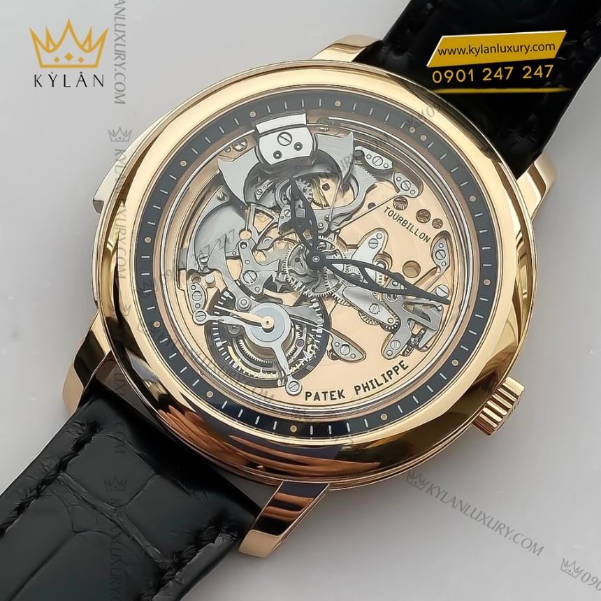 Kỳ Lân Luxury dong ho patek philippe 5303r 001 4 Đồng hồ Patek Philippe vàng hồng 18K 5303R-001