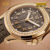 Đồng hồ Patek Philippe Aquanaut vành kim cương 5268/200R-010