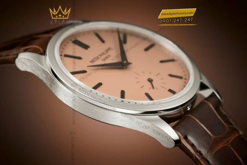 Đồng hồ Patek Philippe Calatrava 6196P-001 mặt số hồng