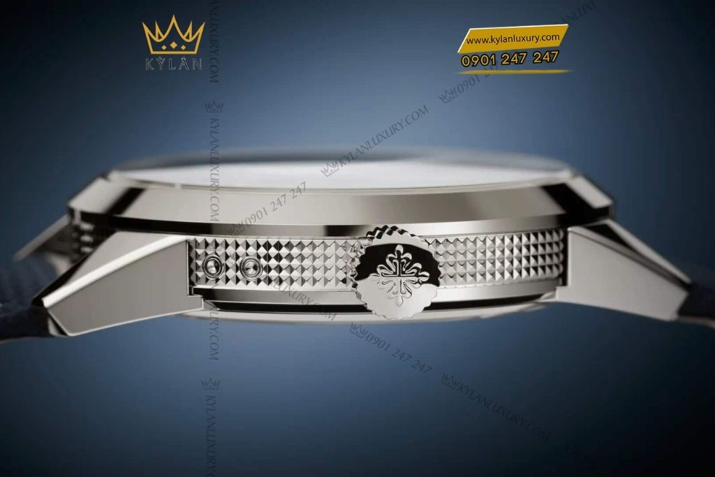 Kỳ Lân Luxury dong ho patek philippe complications 5328G 001 2 Đồng hồ Patek Philippe Complications 5328G-001 mặt số xanh chuyển sắc