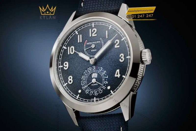 Đồng hồ Patek Philippe Complications 5328G-001 mặt số xanh chuyển sắc