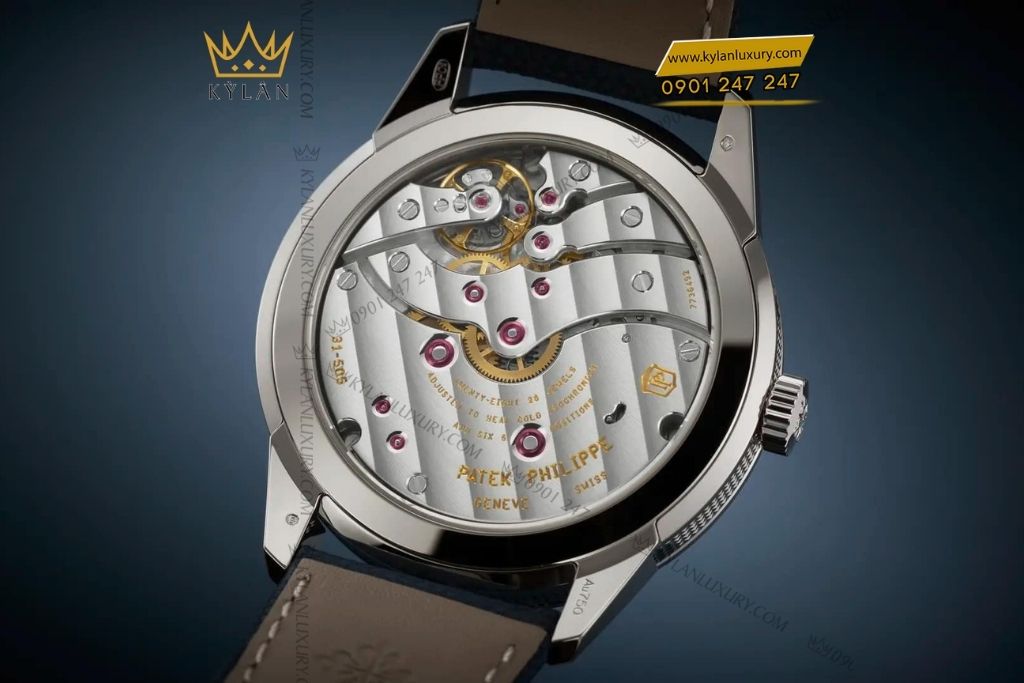 Kỳ Lân Luxury dong ho patek philippe complications 5328G 001 Đồng hồ Patek Philippe Complications 5328G-001 mặt số xanh chuyển sắc