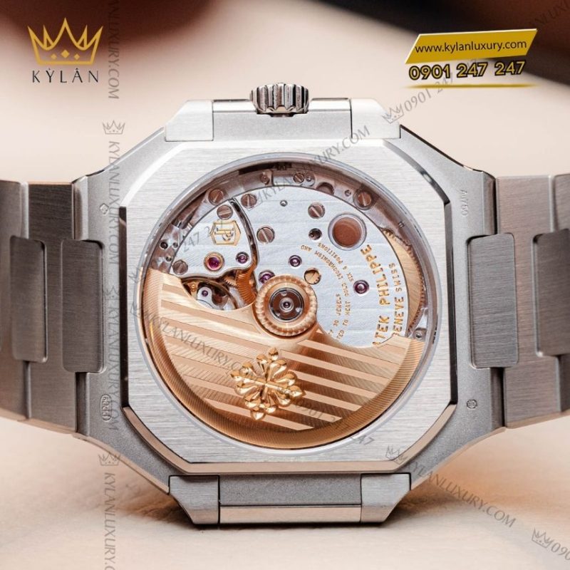 Đồng hồ Patek Philippe Cubitus 7128/1G-001 vàng trắng mặt số xanh