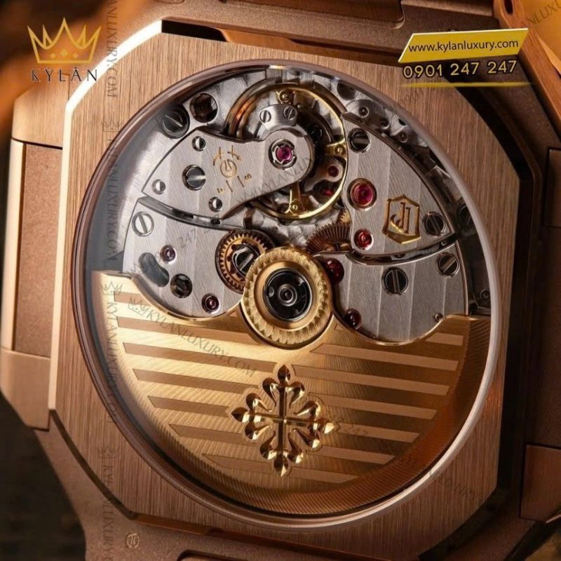 Đồng hồ Patek Philippe Cubitus 7128/1R-001 vàng hồng mặt số nâu