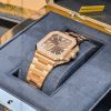 Đồng hồ Patek Philippe Cubitus 7128/1R-001 vàng hồng mặt số nâu
