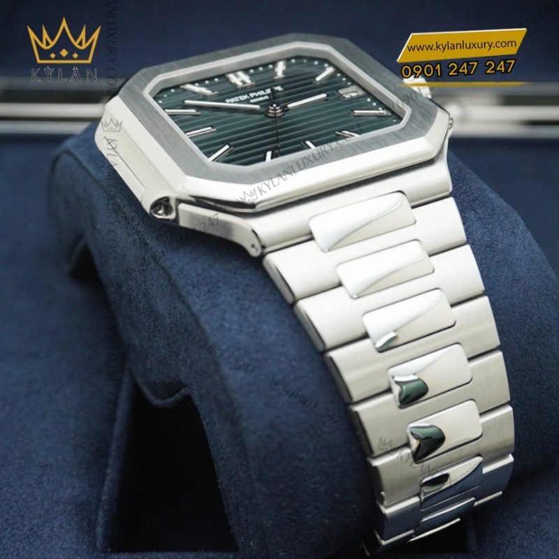Đồng hồ Patek Philippe Cubitus mặt số xanh olive 5821-1A-001