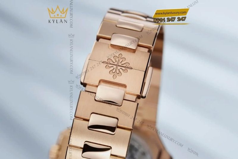 Đồng hồ Patek Philippe Cubitus 7128/1R-001 vàng hồng mặt số nâu