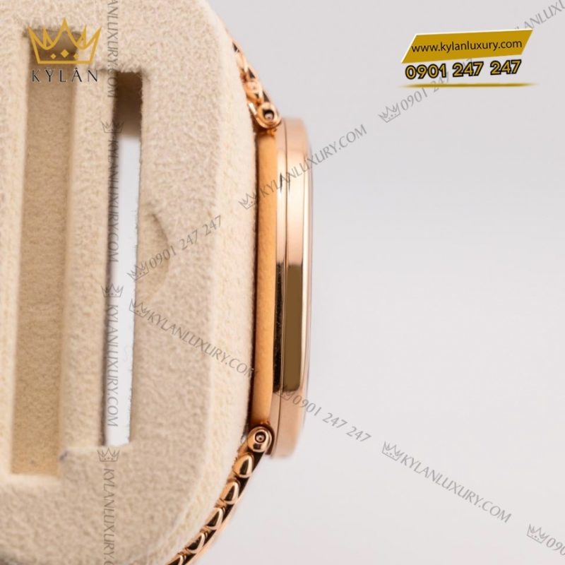 Đồng hồ Patek Philippe Golden Ellipse vàng khối mặt số đen 5738-1R-001