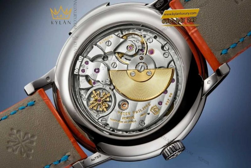 Đồng hồ Patek Philippe Grand Complications mặt xanh vân xoáy 5178G-012