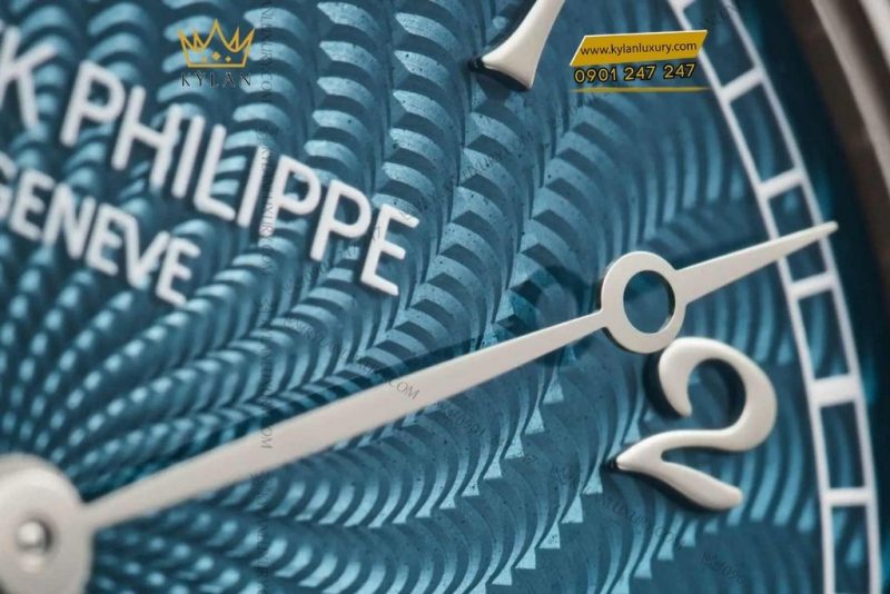 Đồng hồ Patek Philippe Grand Complications mặt xanh vân xoáy 5178G-012