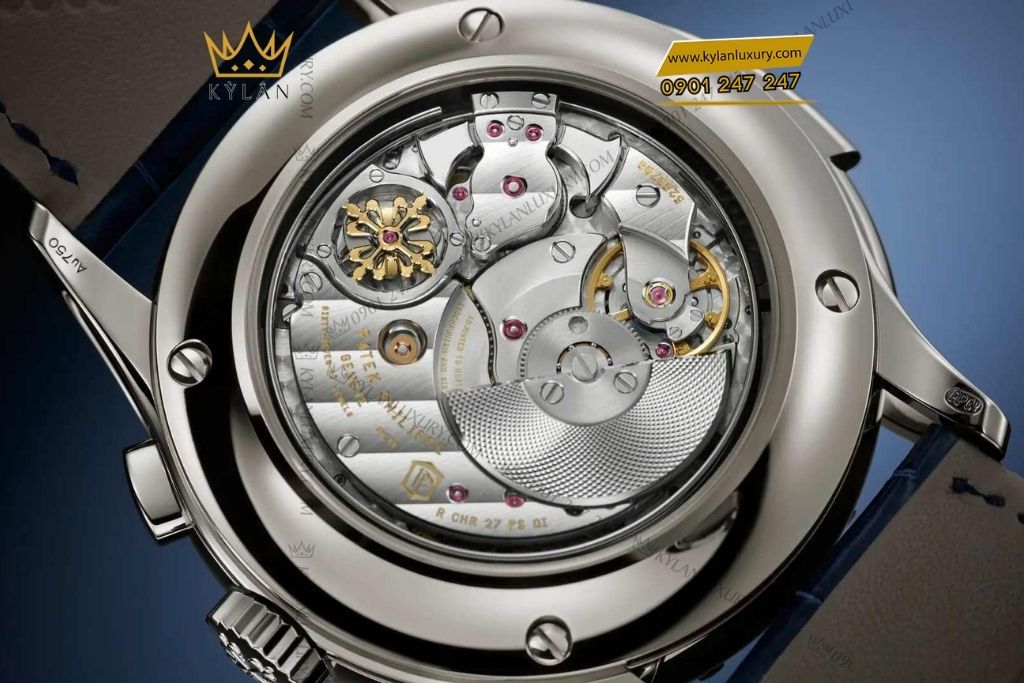 Kỳ Lân Luxury dong ho patek philippe grand complications 5308G 001 Đồng hồ Patek Philippe Grand Complications 5308G-001 mặt số xanh opaline