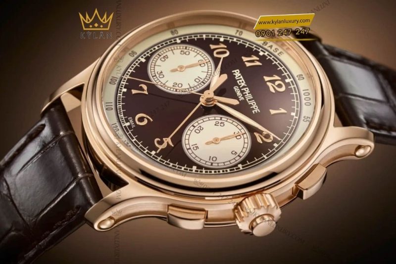 Đồng hồ Patek Philippe Grand Complications 5370R-001 vàng hồng mặt số men đen
