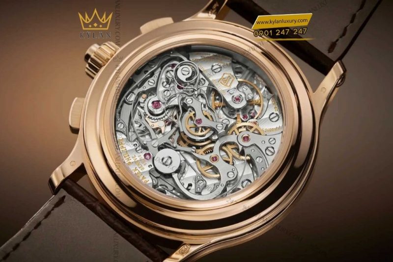 Đồng hồ Patek Philippe Grand Complications 5370R-001 vàng hồng mặt số men đen