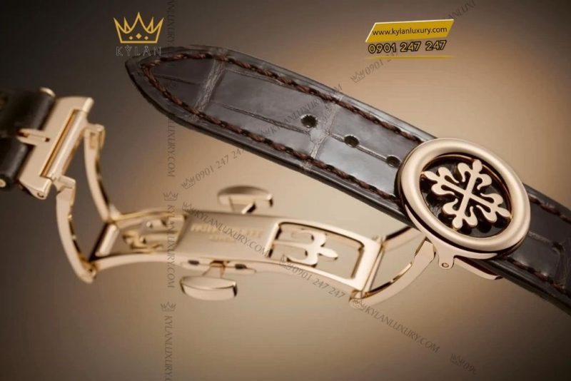 Đồng hồ Patek Philippe Grand Complications 5370R-001 vàng hồng mặt số men đen