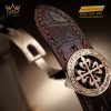Đồng hồ Patek Philippe Grand Complications 6002R-001 Sky Moon Tourbillon vàng hồng tráng men