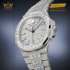 Đồng hồ Patek Philippe Nautilus đính full kim cương 5811/1460G-001