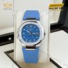 Đồng hồ Patek Philippe Nautilus 7010G-013 mặt số xanh vành kim cương