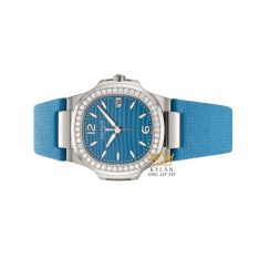 Đồng hồ Patek Philippe Nautilus 7010G-013 mặt số xanh vành kim cương