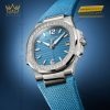 Đồng hồ Patek Philippe Nautilus 7010G-013 mặt số xanh vành kim cương