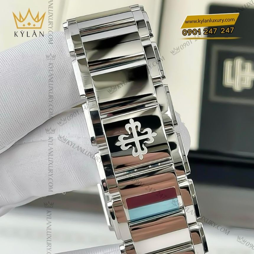 Đồng hồ Patek Philippe Twenty4 mặt xanh olive 4910/1200A-011 5 Kỳ Lân Luxury dong ho patek philippe twenty4 4910 1200a 011 5 Đồng hồ Patek Philippe Twenty4 mặt xanh olive 4910/1200A-011