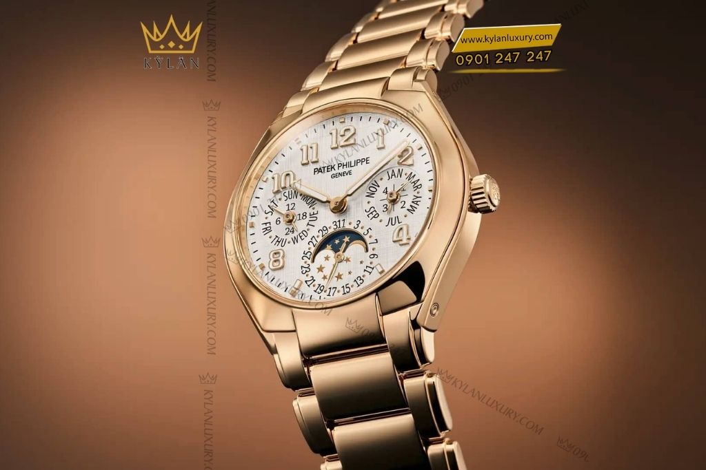 Kỳ Lân Luxury dong ho patek philippe twenty4 73401r 001 Đồng hồ Patek Philippe Twenty~4 7340/1R-001 mặt số bạc opaline