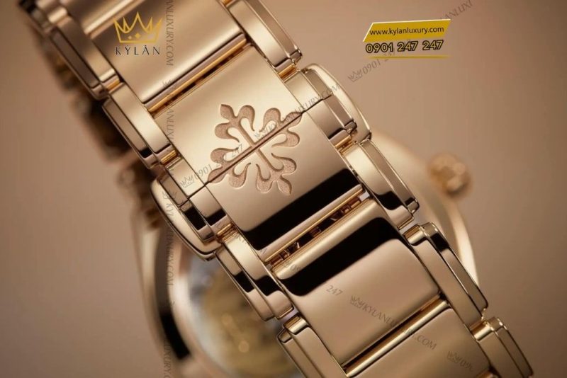 Đồng hồ Patek Philippe Twenty~4 7340/1R-010 vàng hồng và mặt số xanh olive